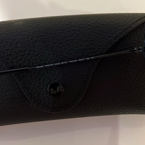 Ray-Ban RB3025 Aviator polarized Total Black size large